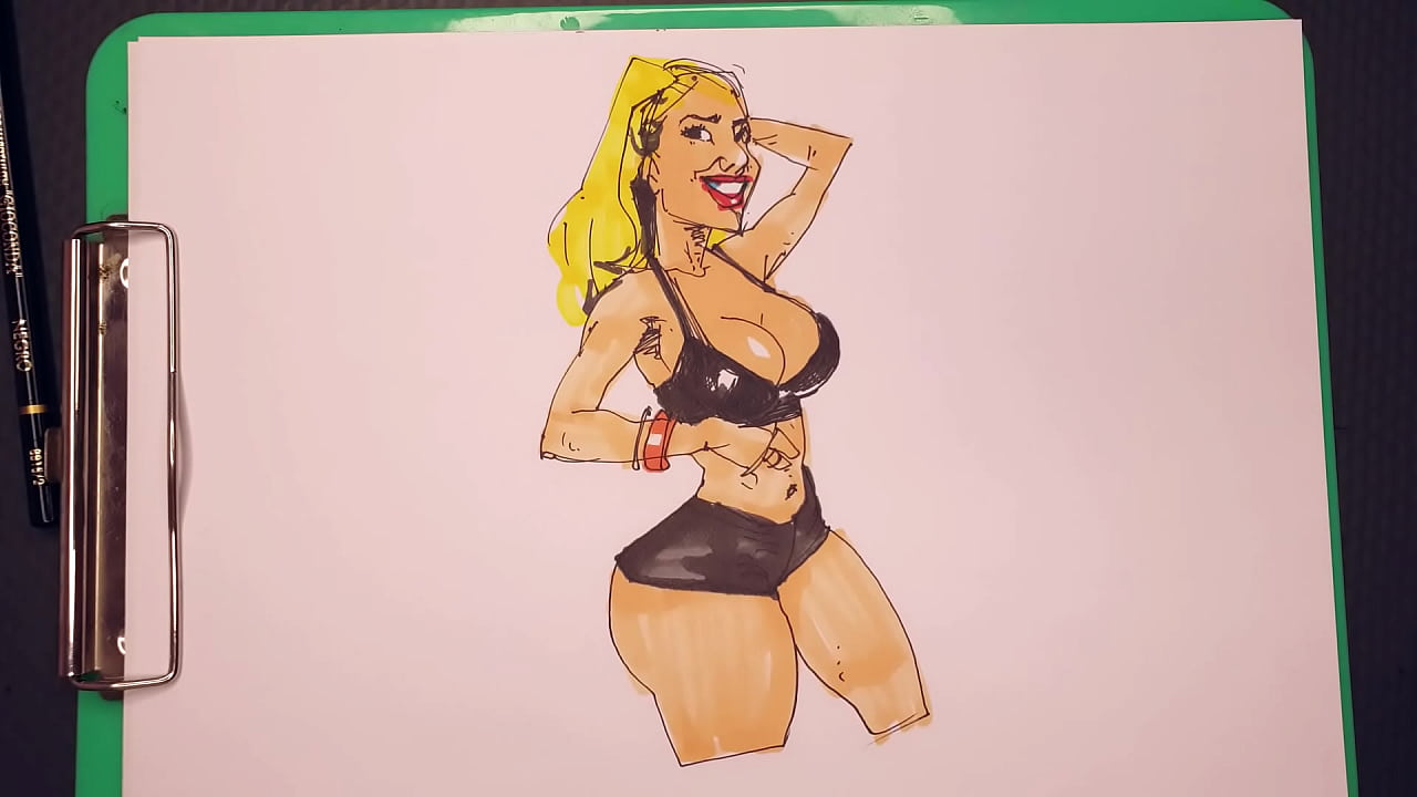 lesson on how to draw erotic art with markers Copic