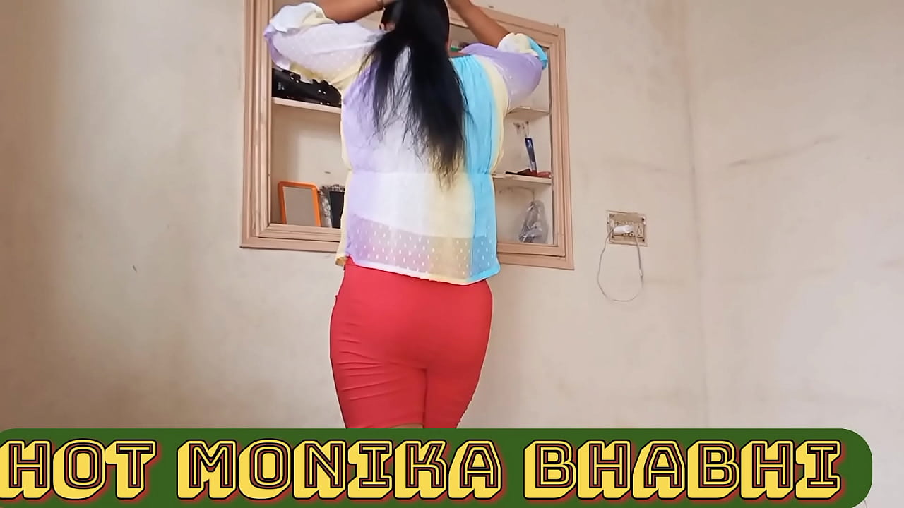 Indian Desi hot Monika bhussy licking to seduce to make her ready  New Style