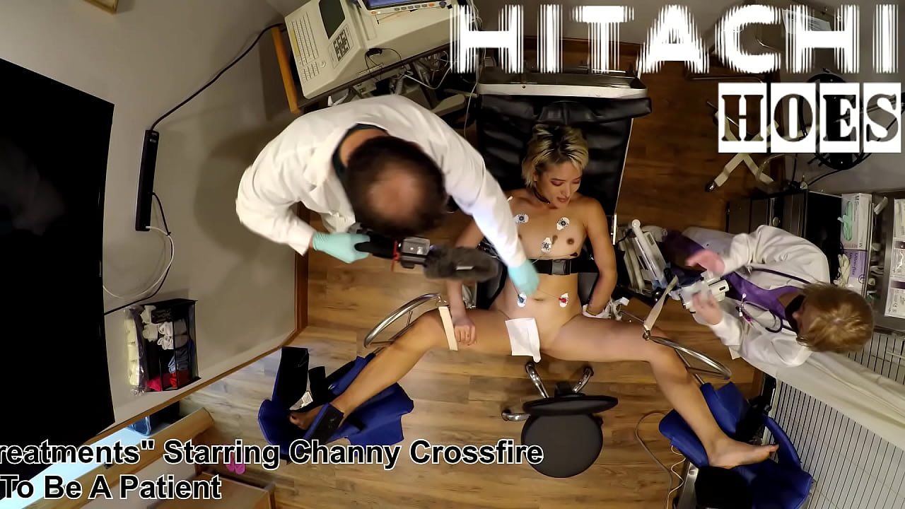 BTS - Nude Channy Crossfire in Dr Hitachis Hysterial Treatments, Model gets tied onto the exam table and released after done recording, Movie See Full Medfet Movie Exclusively On @ HitachiHoes   Many More Films!