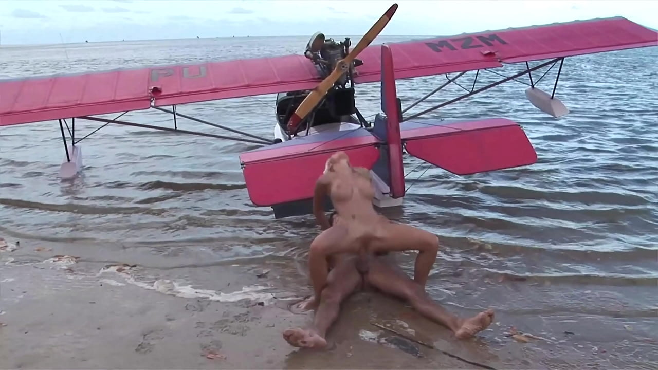 Caylian Curtis Fucks A Pilot On A Secluded Island Beach