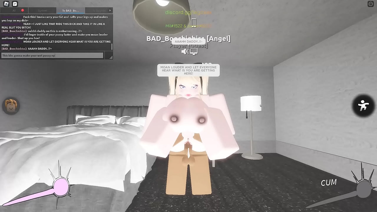 Roblox blonde barbie girl gets blacked