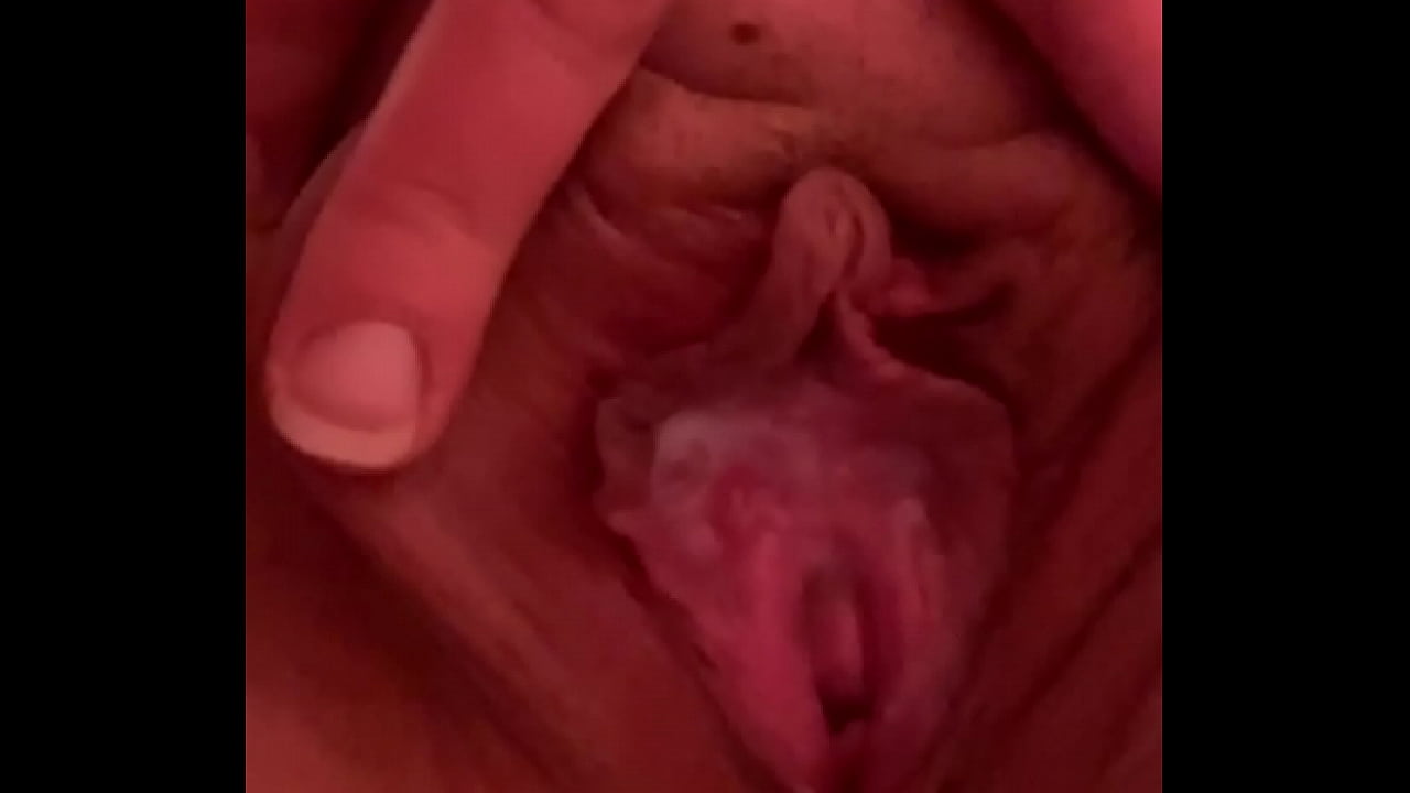 Milf Puts Camera Right Up By Her Pussy Juices to Share Open Gaping Pussy and Fat Labia