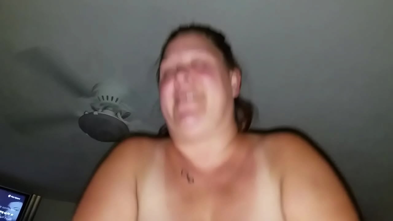 BBW rides her fat husband