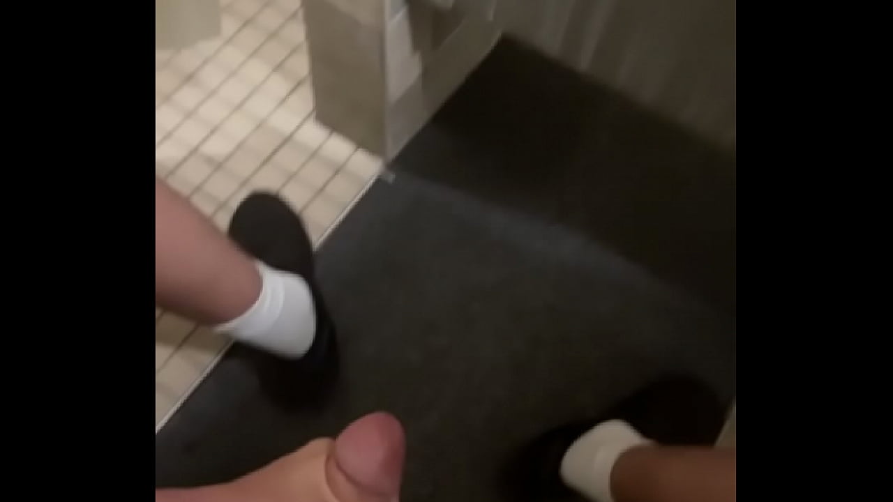 Public Cum load In Bathroom