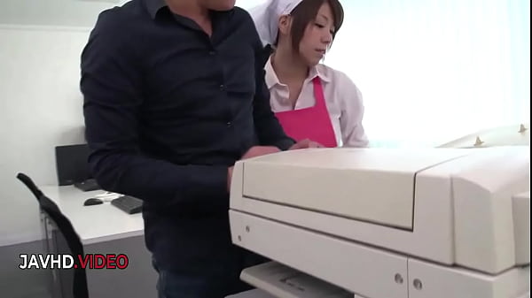 Seductive Office Encounter: Chihiro Akino's Passionate Session  