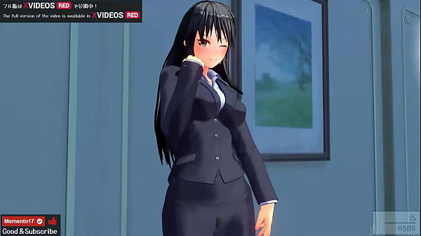 Hアニメ　ASMRボイス　あこがれの先輩と濃厚中出しセックス　イヤホン推奨 サンプル版