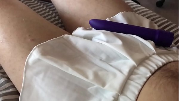 Vibrator. Teen in panties