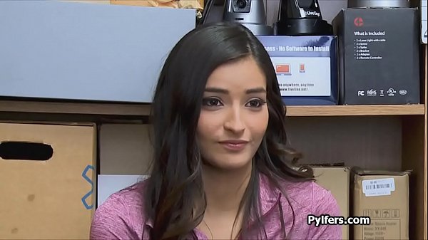 Security guard sucked by petite thief  