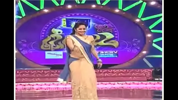 WAPWON.COM hot navel show by hot anchor anasuya