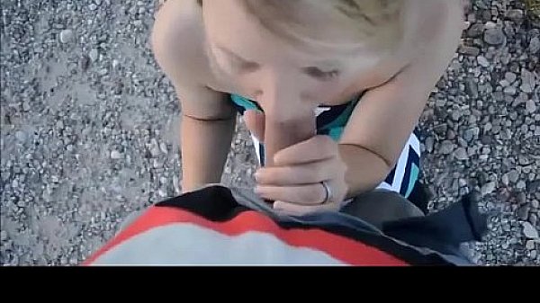 Bench Fuck In Nature. I Shot Her Pussy Full With Sperm !!!