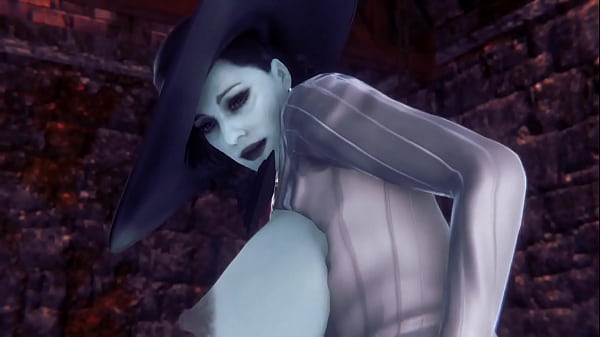 Lady Dimitrescu Reverse Cowgirl | Resident Evil Village Parody