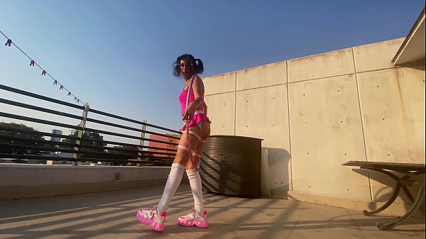 Kinky Hula Hoop butt plug anal  