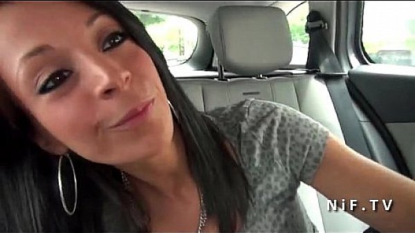 Gorgeous amateur french slut hard sodomized by the taxi driver
