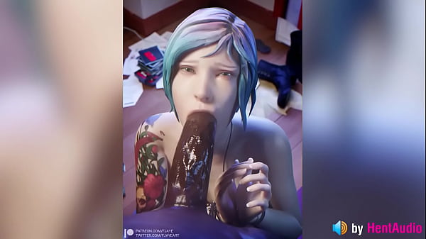 Chloe swallows BBC (with audio) 3d