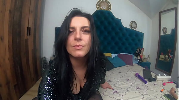 Horny Pantyhose Slut Dances and Masturbates in Ripped Tights and Shiny Top 239- preview