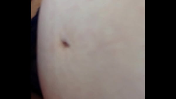 Pregnant slut cumming