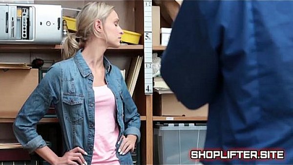 Adventurous Shoplifting Amature Spy-Cam Fucking In Store Backroom  
