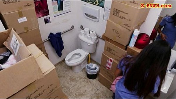 Desperate chick selling her old teapot and got pounded