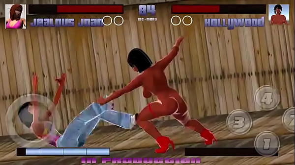 Angry strippers Battle it out in the Strip club where big butts kick ass