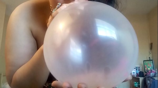 Slut balloon play dirty