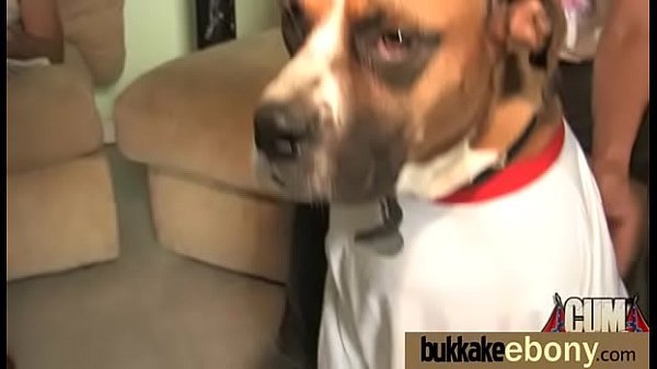 Black girl sucks many white cocks in redneck group 29