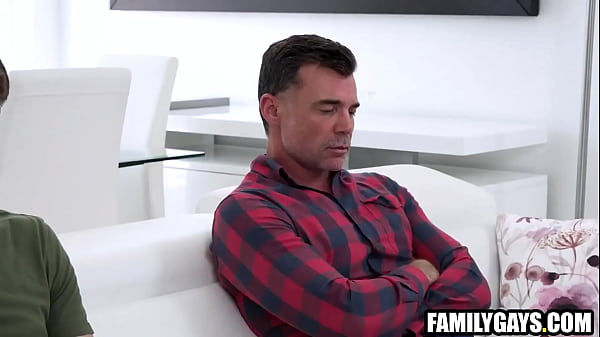 Step son find's step dad's nude pictures on gay website