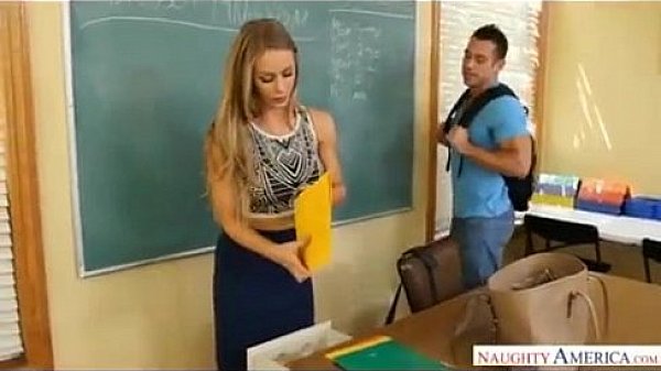Big tits teacher Nicole Aniston