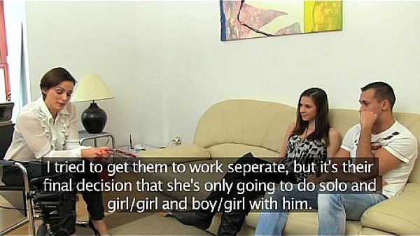 FemaleAgent Real couples passionate casting fuck