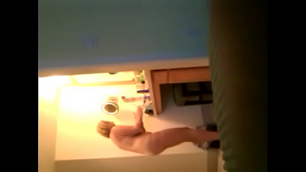 Hidden Cam of Blonde BBW Wife  