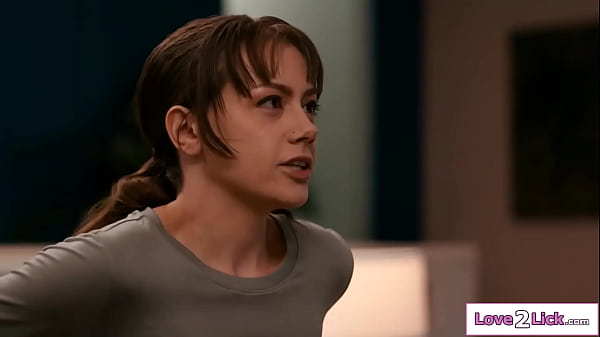 Big tits milf stepmom Kiki Daire masturbates her small tits stepdaughter Selena Love while she sucks her boobs.The petite cougar rims the teen 