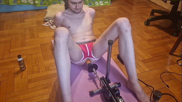 Man anal fucking machine homemade