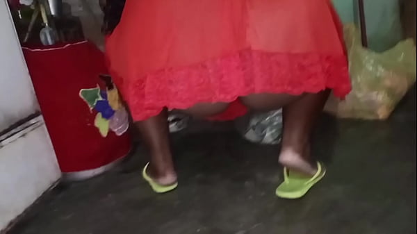 Madrasta safada de lingerie