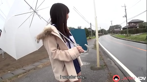 Busty Japanese Teen Mikoto Mochida is sucking a stranger's dick