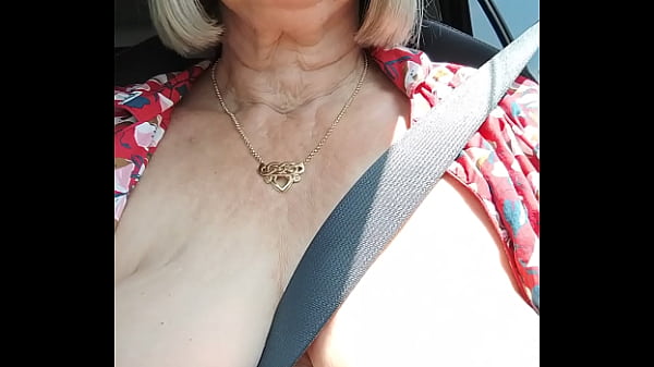 Flashing in the car for all to see