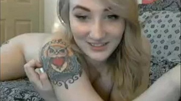 Hot Tattoed Girl Masturbating