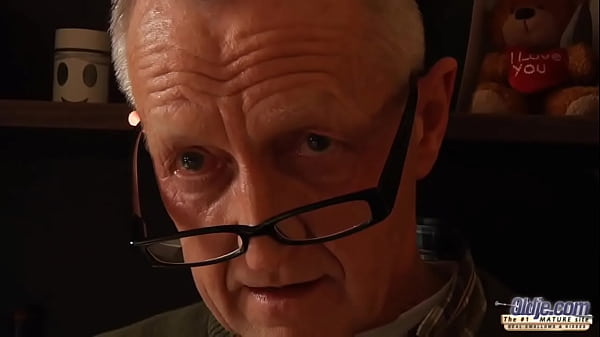 Beautiful blonde mouth fucked by old boss and gets hardcore fucked in her sweet pussy