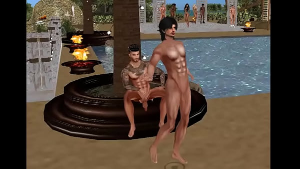 NAKED DANCE AT THE BEACH 