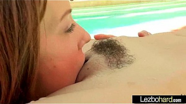 Girl On Girl Making Hot Lesbian Sex Act clip-17