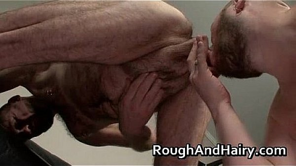 Two gay dudes do some rimming and ass gays