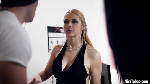 Horny blonde sucks and fucks a dirty guy