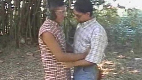 Outdoor sex  young gays 