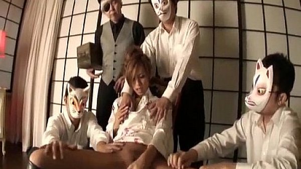 Kei doll uses sex toys in front of fellows