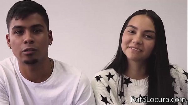 La colombiana Valerin y su novio