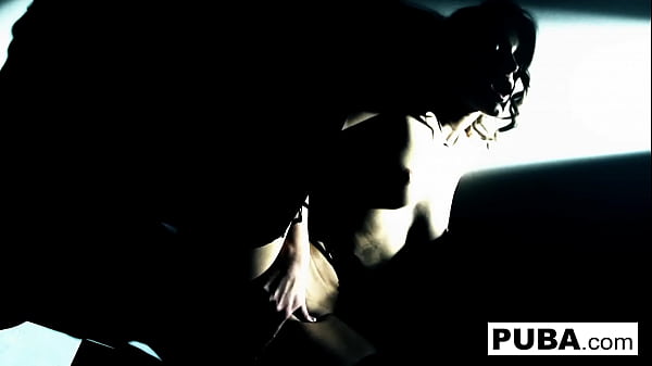 Brunette babe rubs herself  