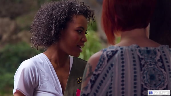 Interracial Lesbian Couple Roleplaying 