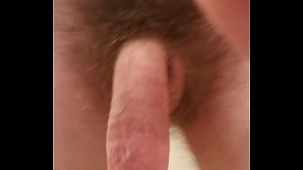 Twink walking with cock exposed  