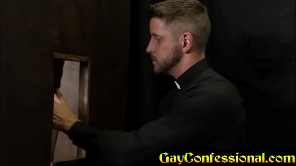 Bareback with the Priest during Confession  
