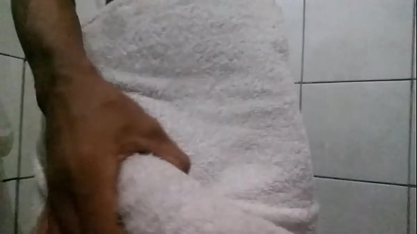 big dick after shower 
