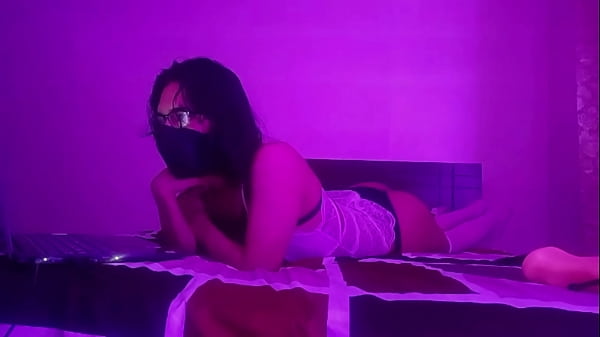 cute gay boy plays with his dick hiding it between his legs and his butt plug