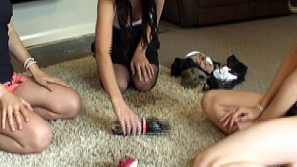 Bex, Debz & Charlotte play Strip Spin-the-Bottle